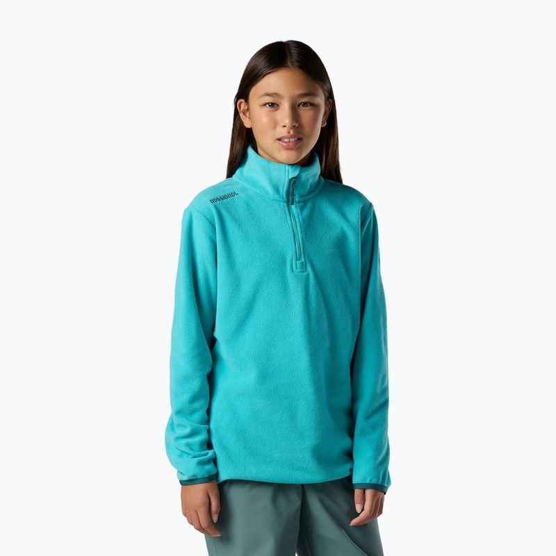Детски поларен суитшърт Rossignol Quarter Zip Polar Fleece baltic 2