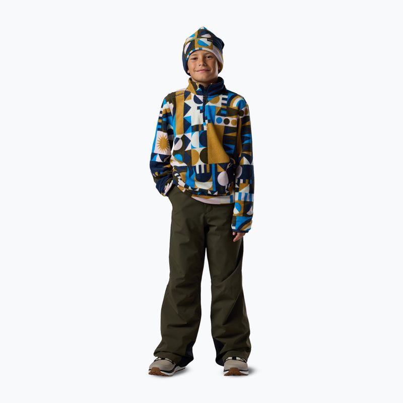 Детски поларен суитшърт Rossignol Quarter Zip Polar Fleece jr potpourri dazzle blue 3