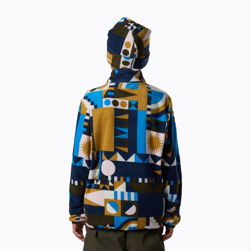 Детски поларен суитшърт Rossignol Quarter Zip Polar Fleece jr potpourri dazzle blue 4