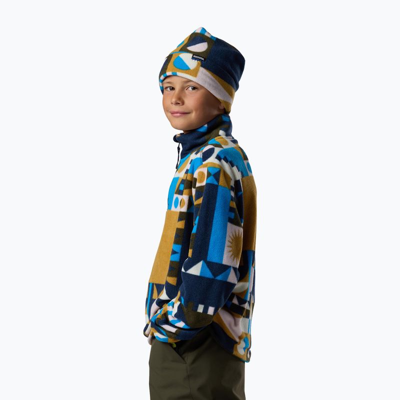 Детски поларен суитшърт Rossignol Quarter Zip Polar Fleece jr potpourri dazzle blue 5