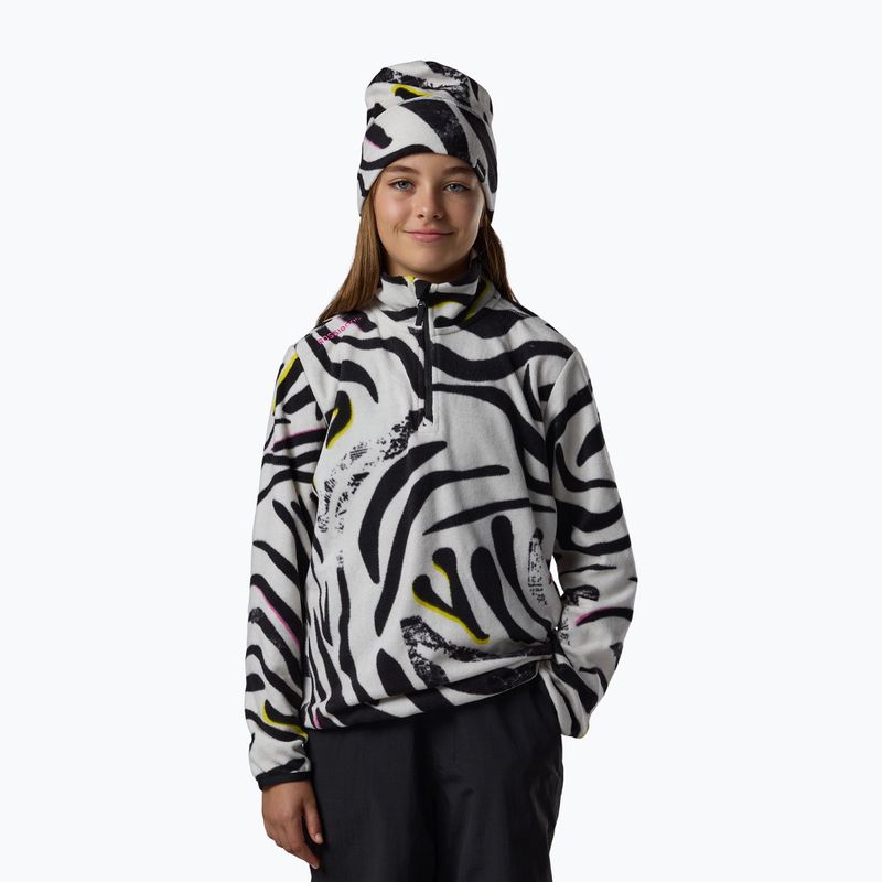 Детски поларен суитшърт Rossignol Quarter Zip Polar Fleece savage black 2
