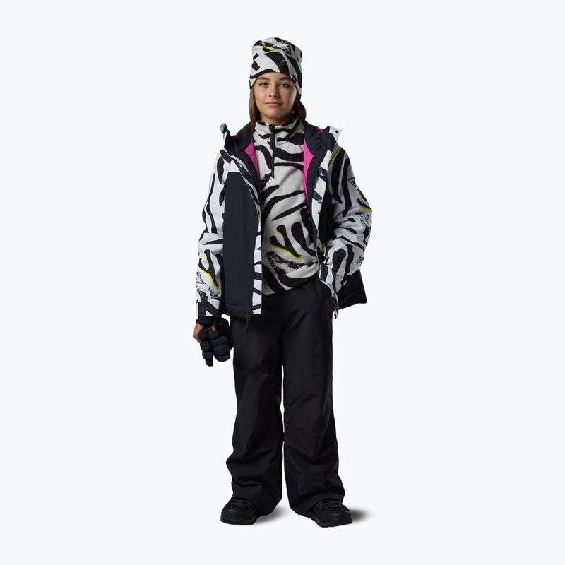 Детски поларен суитшърт Rossignol Quarter Zip Polar Fleece savage black 3