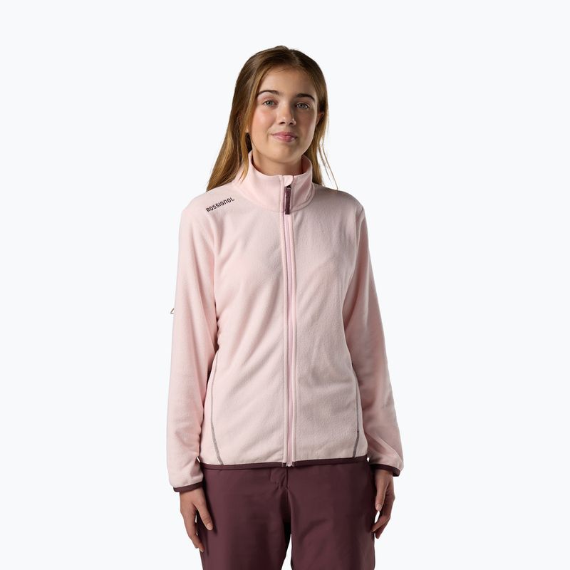 Детски поларен суитшърт Rossignol Polar Fleece pale lilac 2
