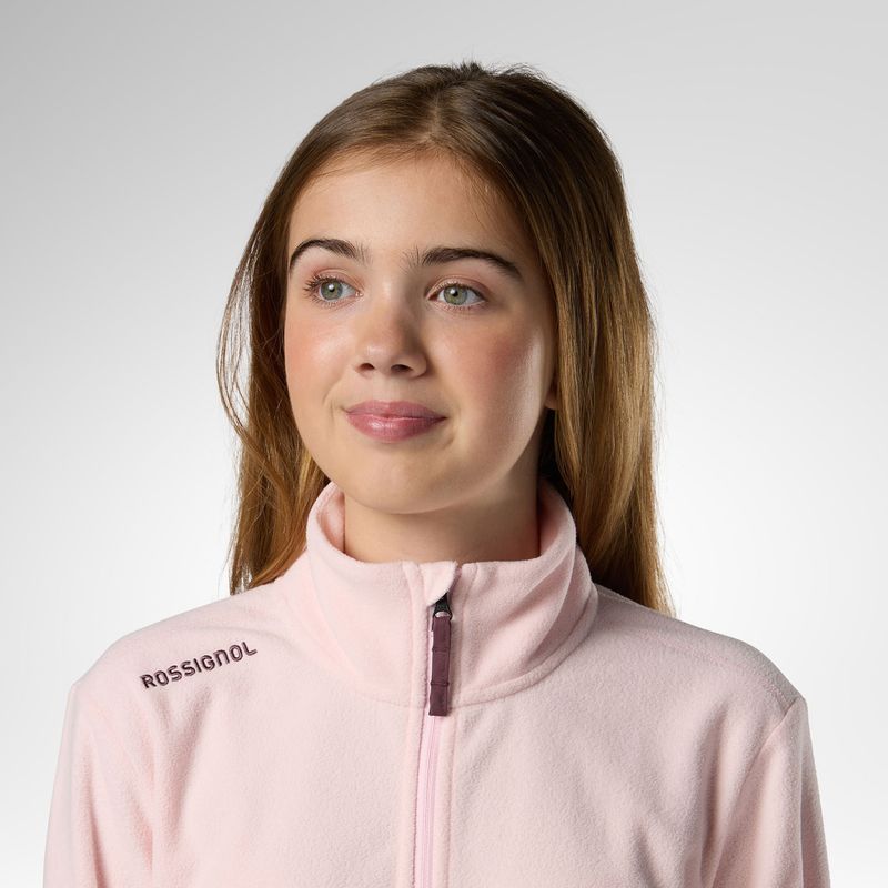 Детски поларен суитшърт Rossignol Polar Fleece pale lilac 6
