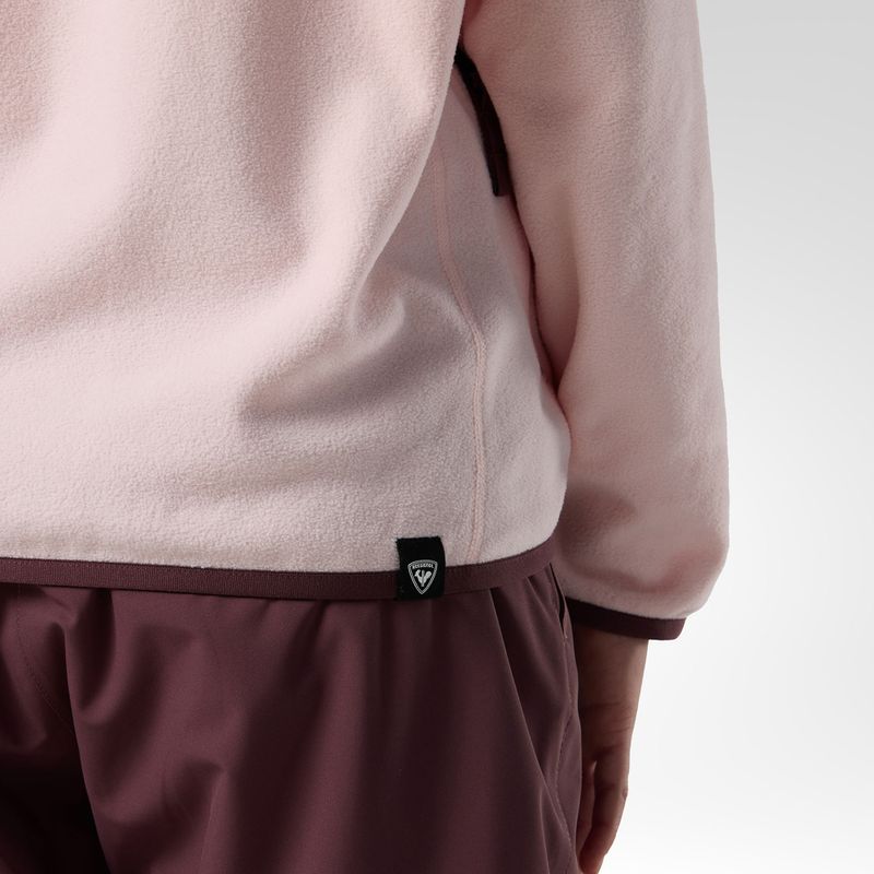 Детски поларен суитшърт Rossignol Polar Fleece pale lilac 7