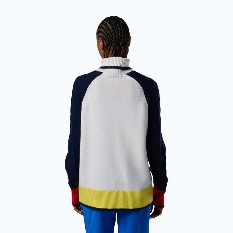 Дамски пуловер Rossignol JCC Graphic Turtle Neck white 3