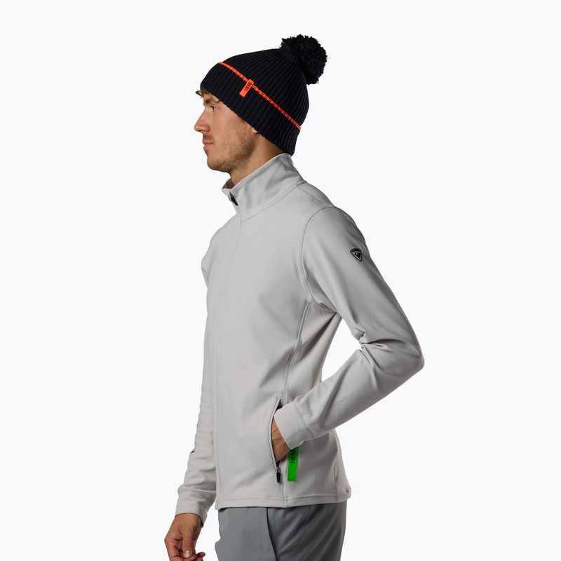 Мъжки суитшърт Rossignol Hero Stretch Fleece light grey 4