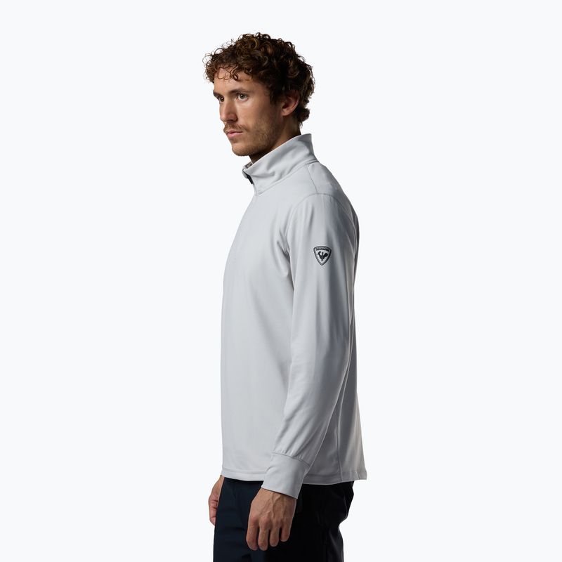 Мъжки скиорски суитшърт Rossignol Mid Layer Stertch Half Zip light grey 4