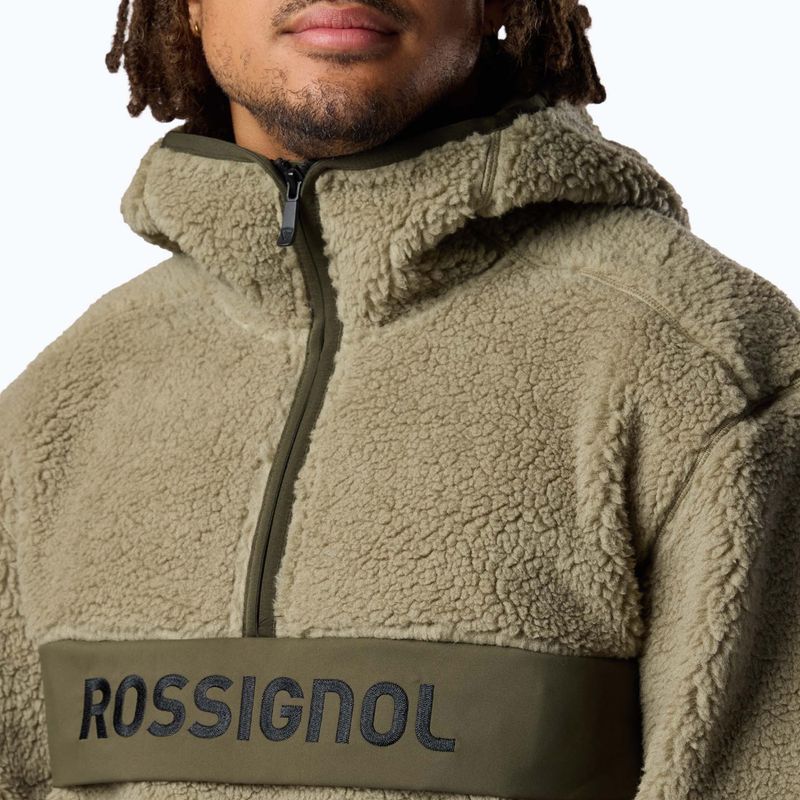 Мъжко яке Rossignol Alltrack Anorak Fleece vetiver 5