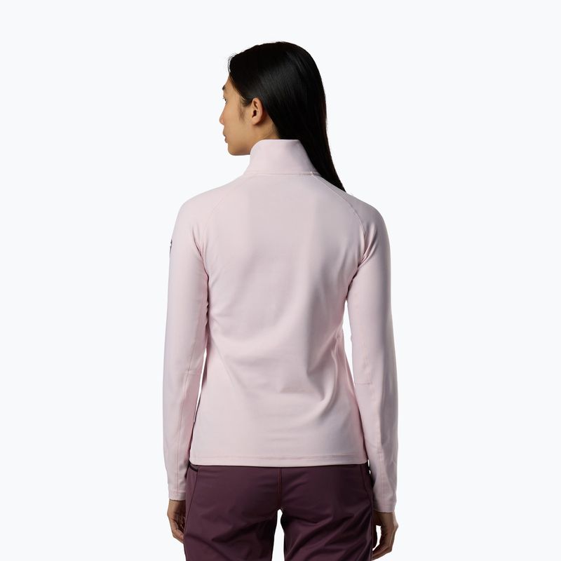Дамски поларен суитшърт Rossignol Mid Layer Stretch Half Zip pale lilac 3
