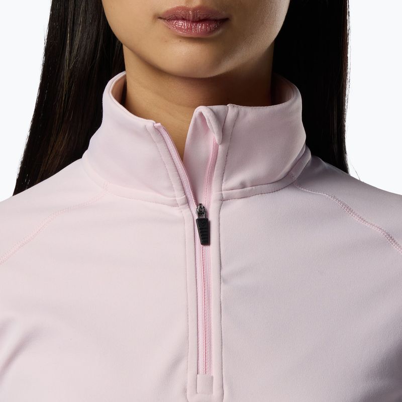 Дамски поларен суитшърт Rossignol Mid Layer Stretch Half Zip pale lilac 5