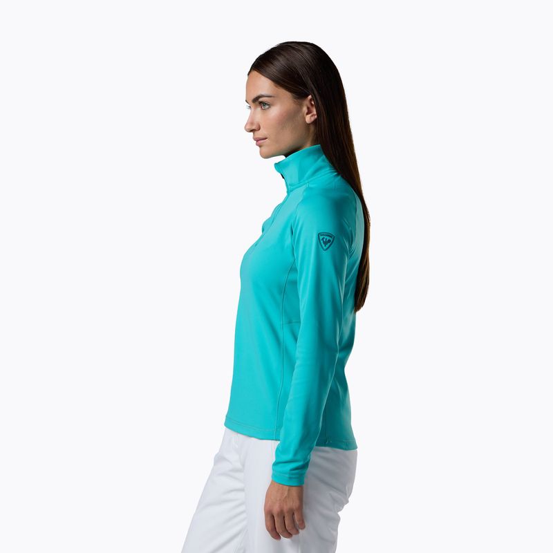 Дамски поларен суитшърт Rossignol Mid Layer Stretch Half Zip baltic 4