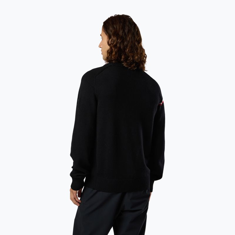 Мъжки пуловер Rossignol Odysseus Crew Merino black 3
