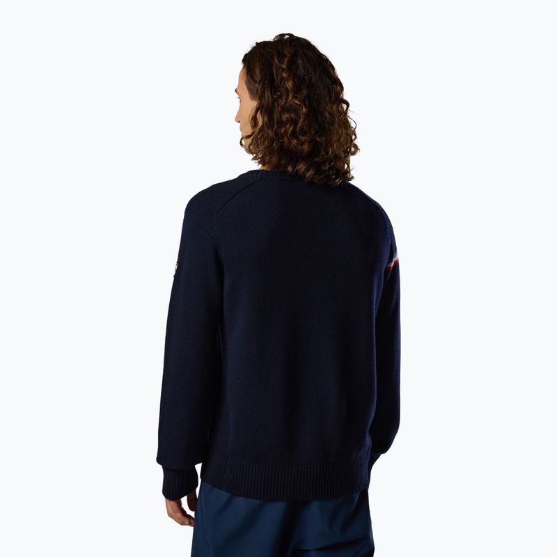 Мъжки пуловер Rossignol Odysseus Crew Merino dark navy 3