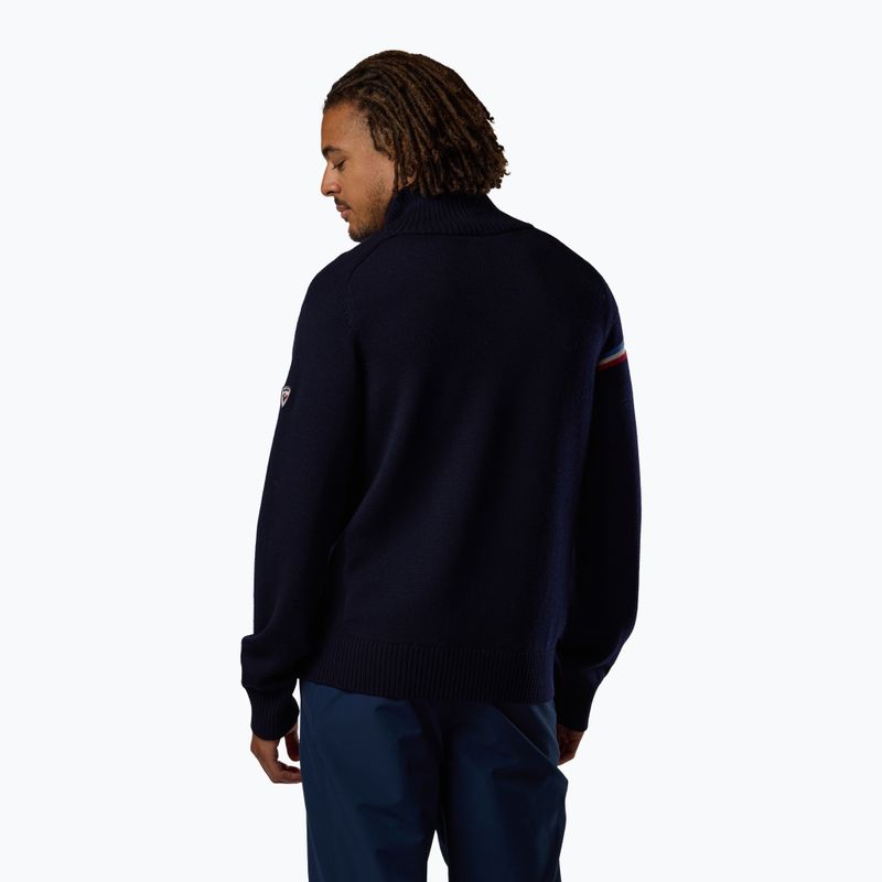 Мъжки пуловер Rossignol Odysseus Half Zip Merino dark navy 3