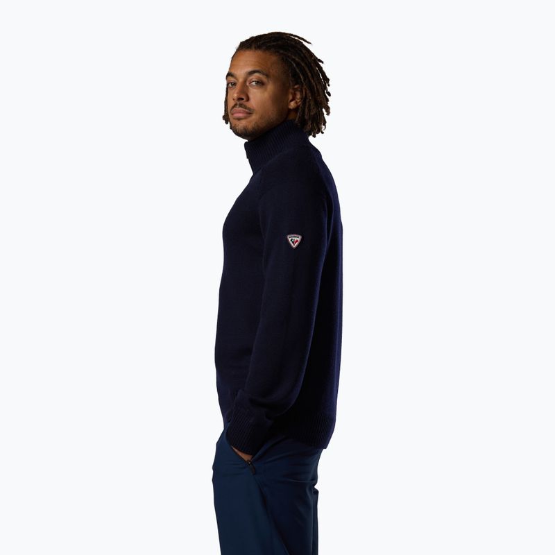 Мъжки пуловер Rossignol Odysseus Half Zip Merino dark navy 4