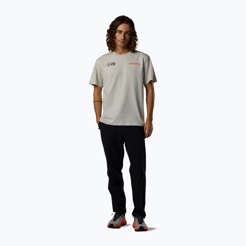 Мъжка тениска Rossignol Hero Tee light grey 2