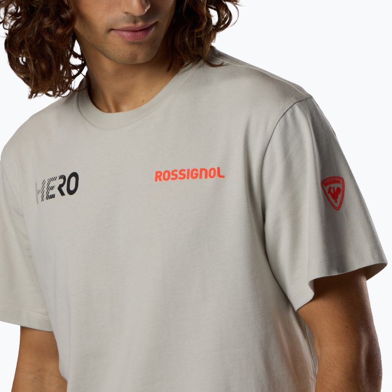 Мъжка тениска Rossignol Hero Tee light grey 5