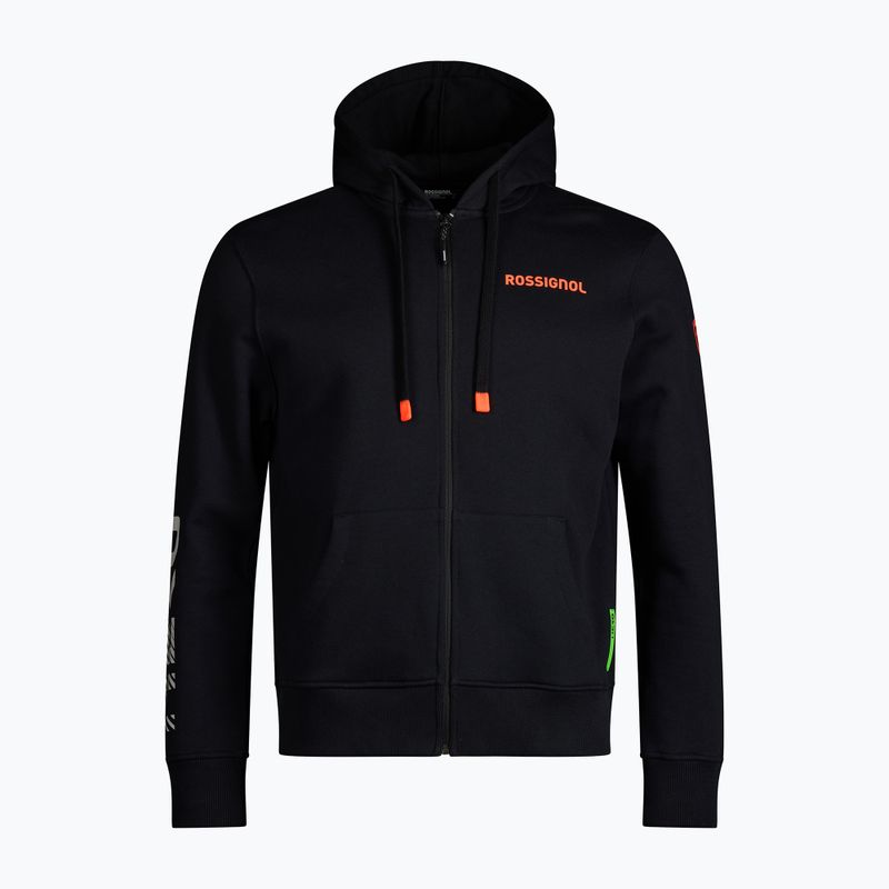 Мъжки суитшърт Rossignol Hero Full Zip Hoodie black 9