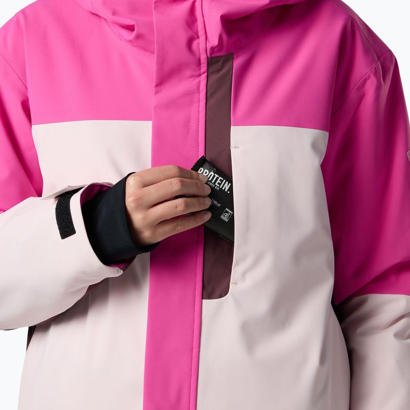 Детско скиорско яке Rossignol Wispile Insulated electric fuchsia 9