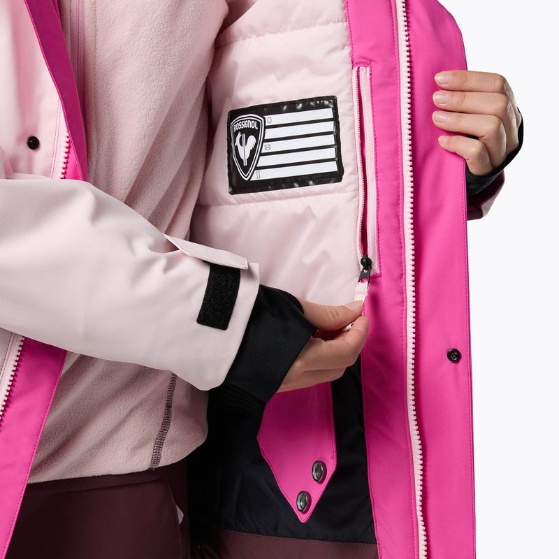 Детско скиорско яке Rossignol Wispile Insulated electric fuchsia 11