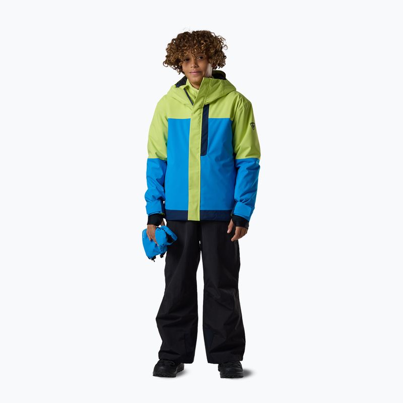 Детско скиорско яке Rossignol Wispile Insulated wild lime 3