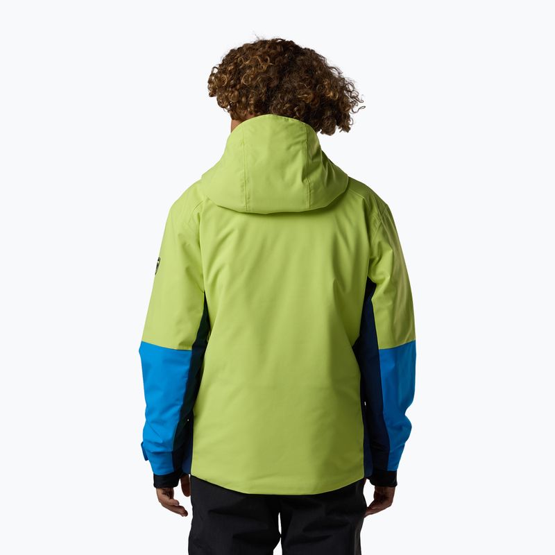 Детско скиорско яке Rossignol Wispile Insulated wild lime 4