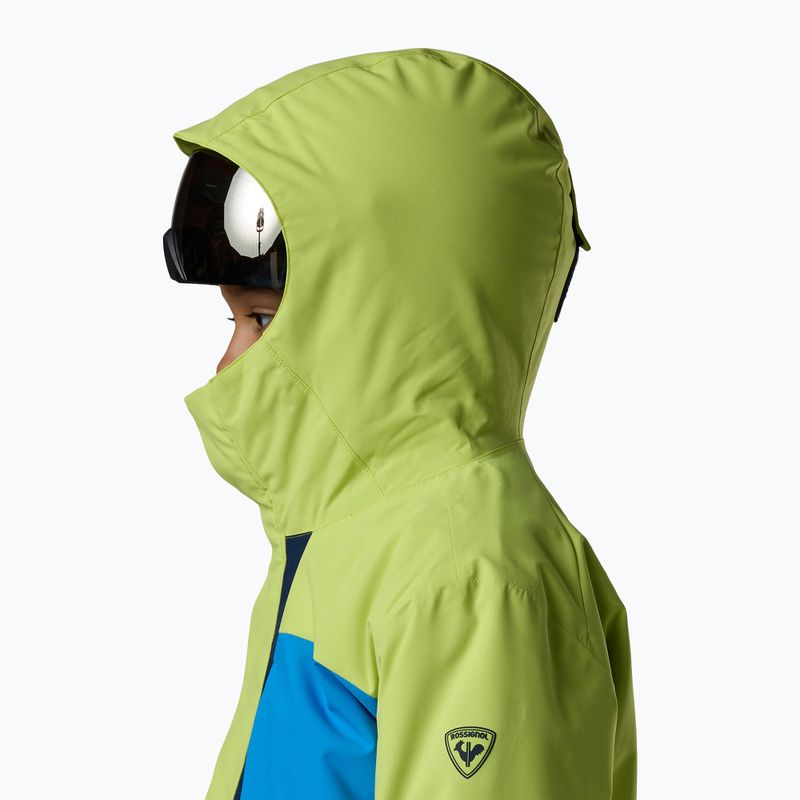 Детско скиорско яке Rossignol Wispile Insulated wild lime 6