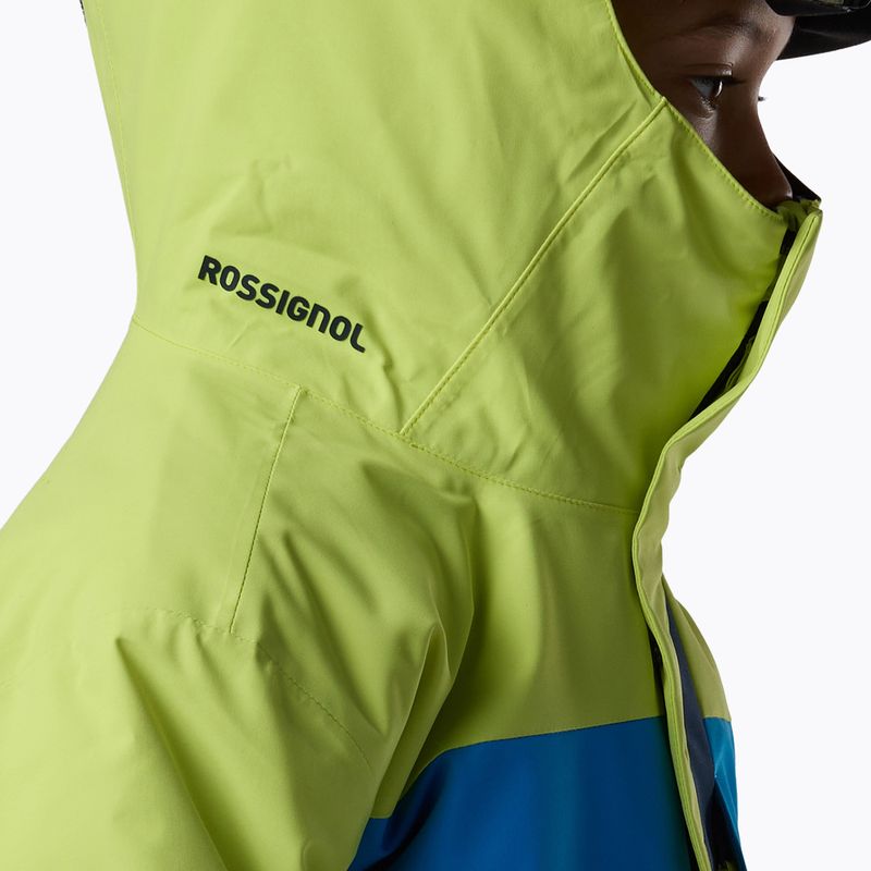 Детско скиорско яке Rossignol Wispile Insulated wild lime 8