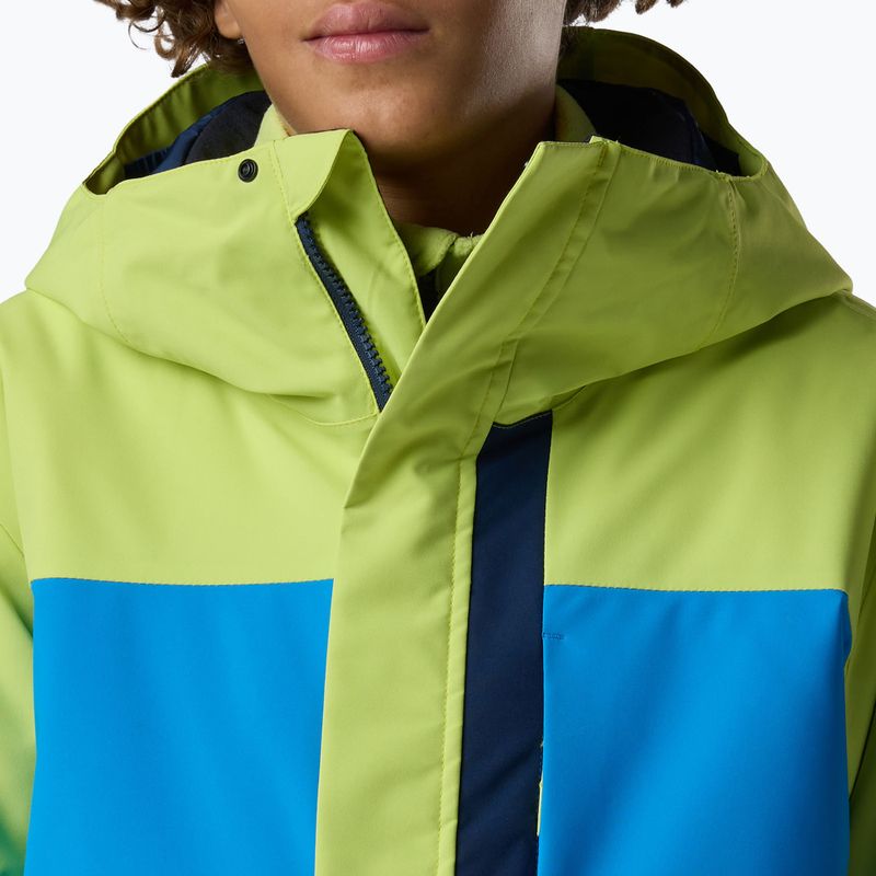 Детско скиорско яке Rossignol Wispile Insulated wild lime 9