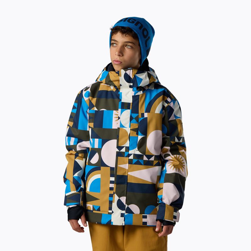 Детско скиорско яке Rossignol Wispile Insulated jr potpourri dazzle blue 2