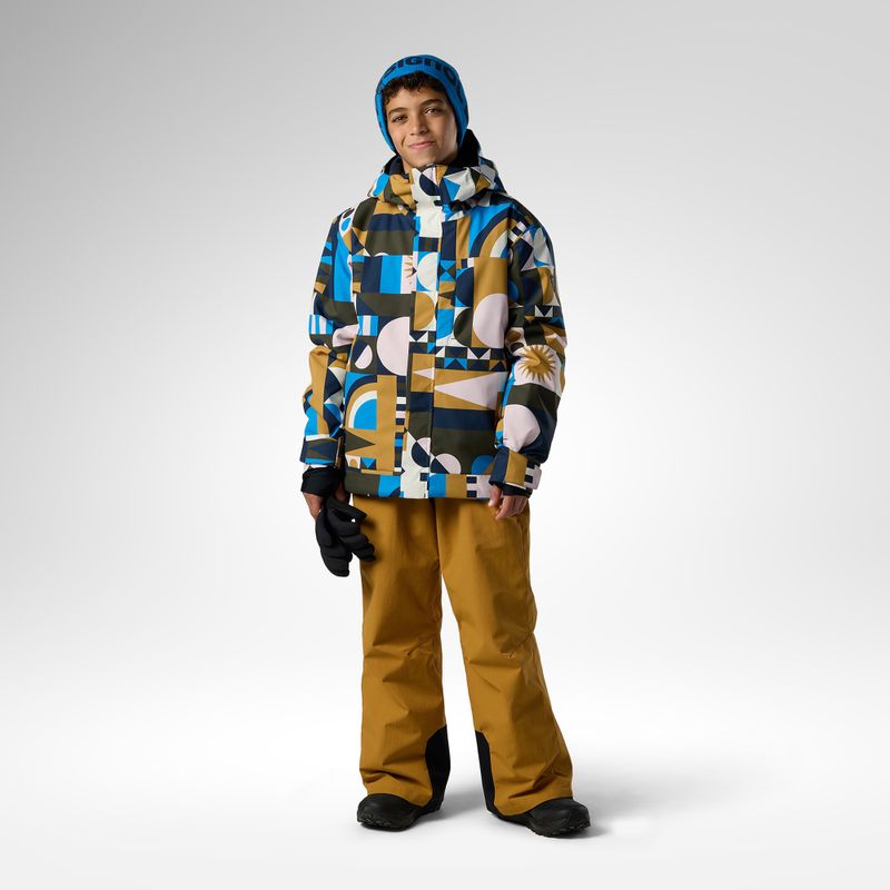 Детско скиорско яке Rossignol Wispile Insulated jr potpourri dazzle blue 3