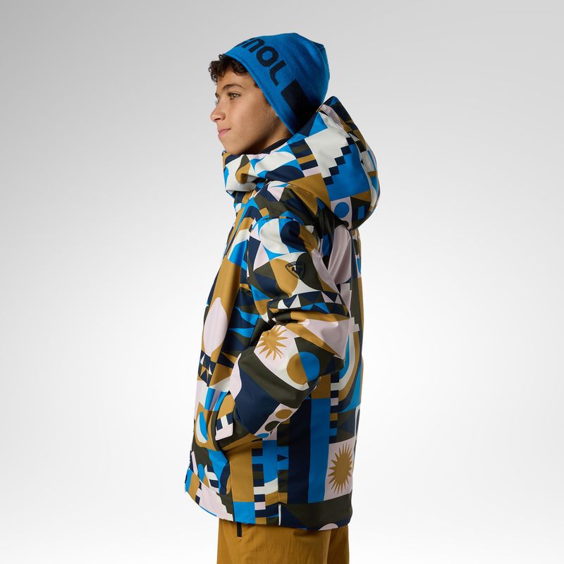Детско скиорско яке Rossignol Wispile Insulated jr potpourri dazzle blue 5