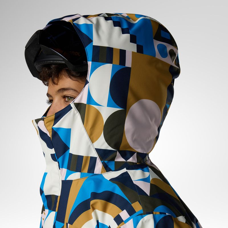 Детско скиорско яке Rossignol Wispile Insulated jr potpourri dazzle blue 7