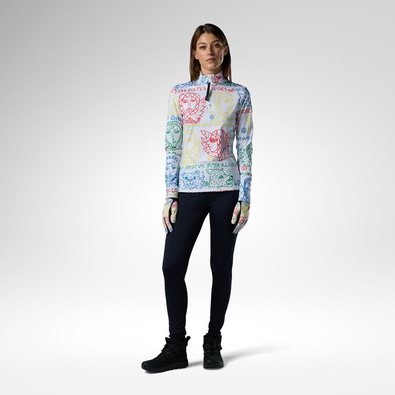 Дамски термоактивен суитшърт Rossignol JCC Quarter Zip First Layer jcc angels light 2
