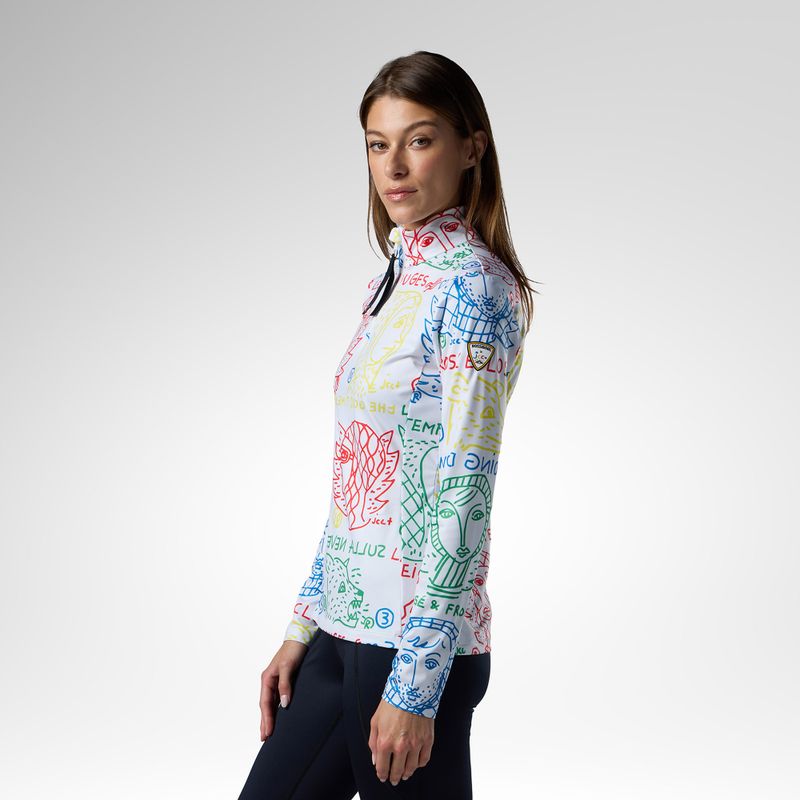 Дамски термоактивен суитшърт Rossignol JCC Quarter Zip First Layer jcc angels light 4