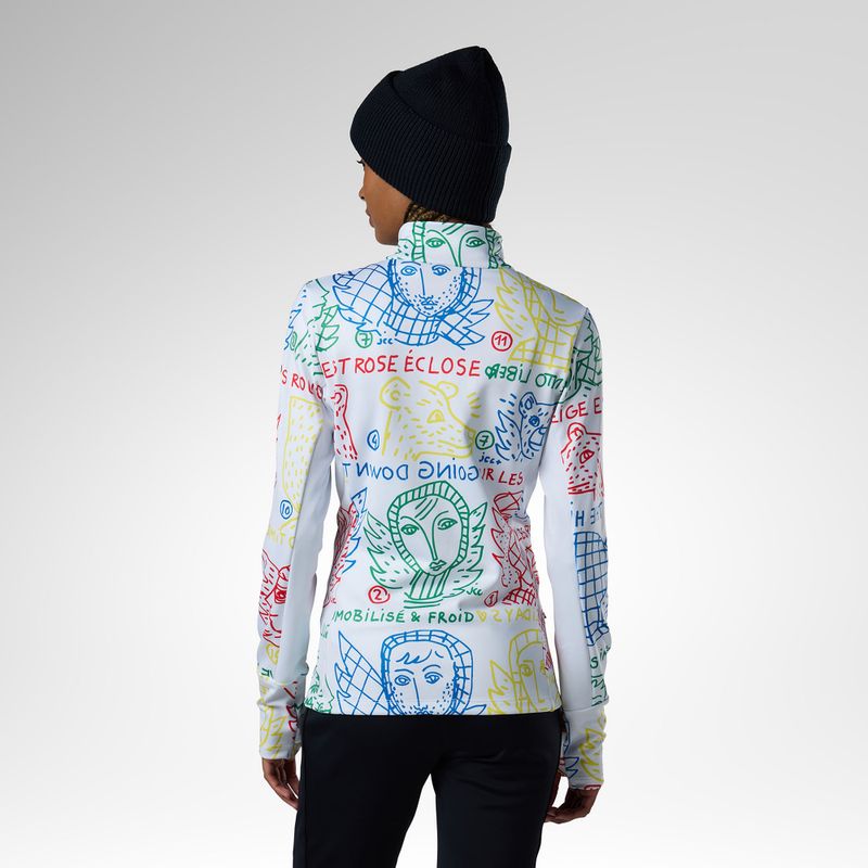 Дамски скиорски суитшърт Rossignol JCC Fleece jcc angels light 3