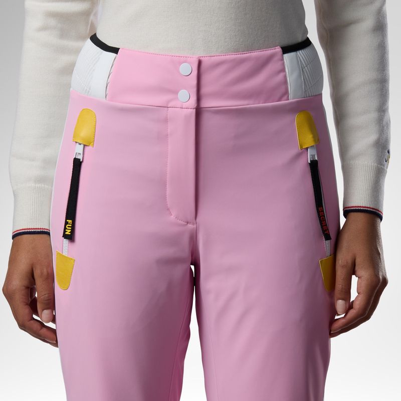 Дамски скиорски панталони Rossignol JCC Valdiz new pink 5