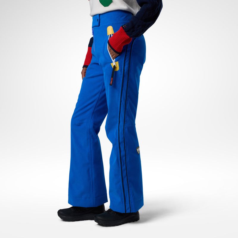Дамски скиорски панталони Rossignol JCC Seasonal victoria blue 4