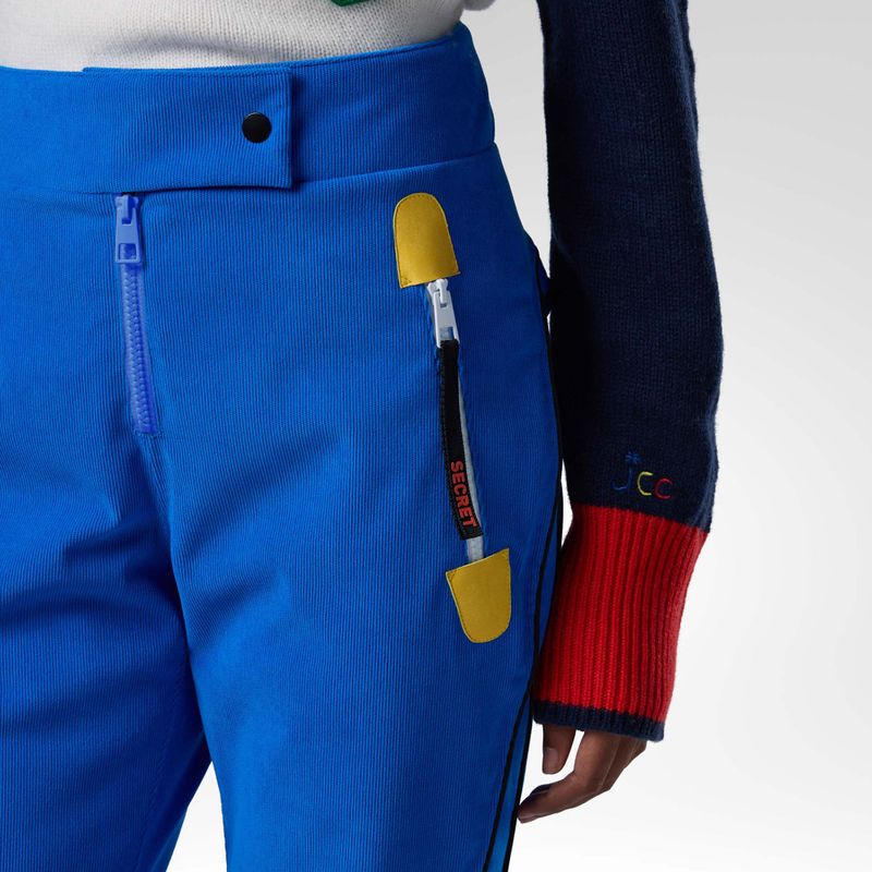 Дамски скиорски панталони Rossignol JCC Seasonal victoria blue 5
