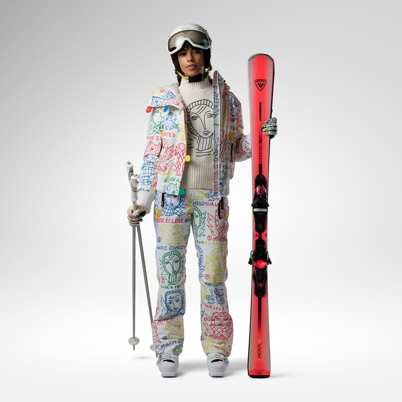 Дамски скиорски панталони Rossignol JCC Seasonal jcc angels light 2