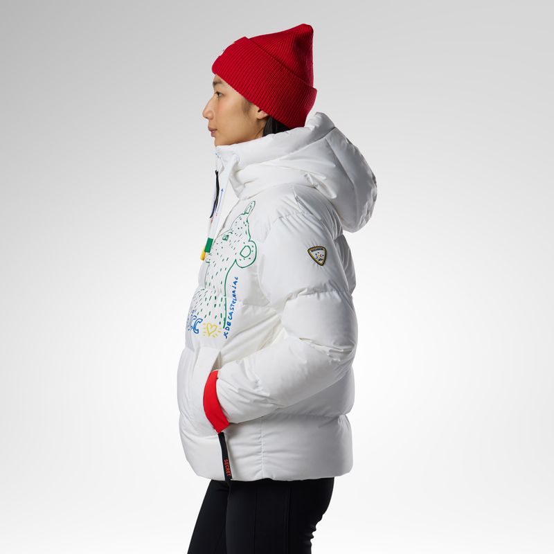 Дамско скиорско яке Rossignol JCC Allsnow Down white 4