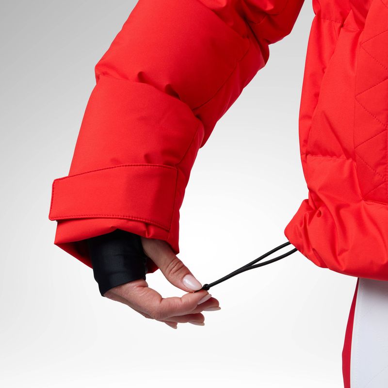 Дамско скиорско яке Rossignol JCC Allsnow Down red 10