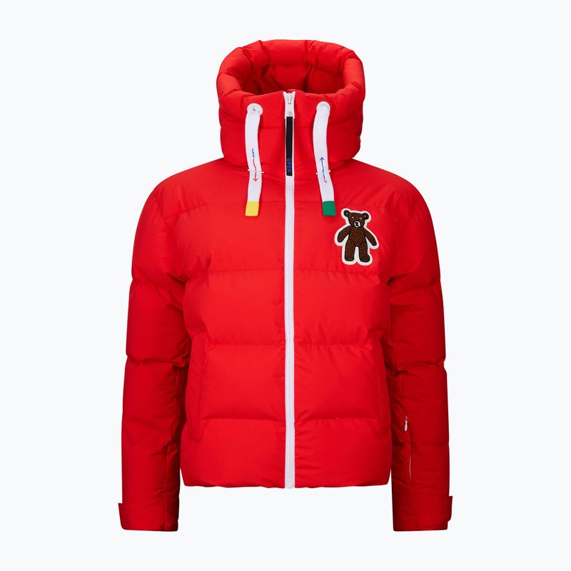 Дамско скиорско яке Rossignol JCC Allsnow Down red 12