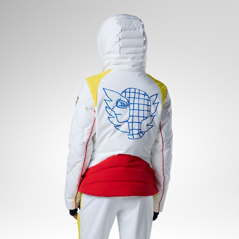 Дамско скиорско яке Rossignol JCC Valdiz Down white 3