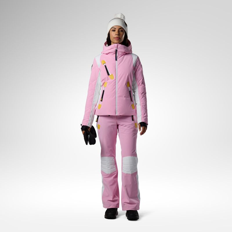 Дамско скиорско яке Rossignol JCC Valdiz Down new pink 2