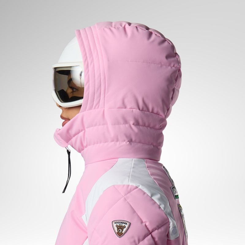 Дамско скиорско яке Rossignol JCC Valdiz Down new pink 5