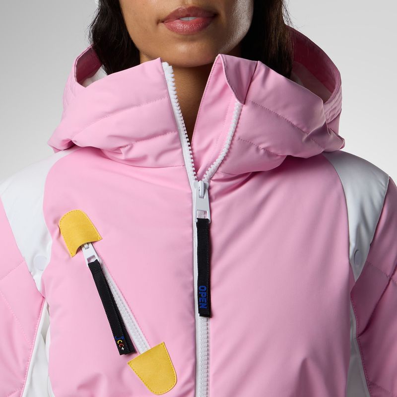 Дамско скиорско яке Rossignol JCC Valdiz Down new pink 6