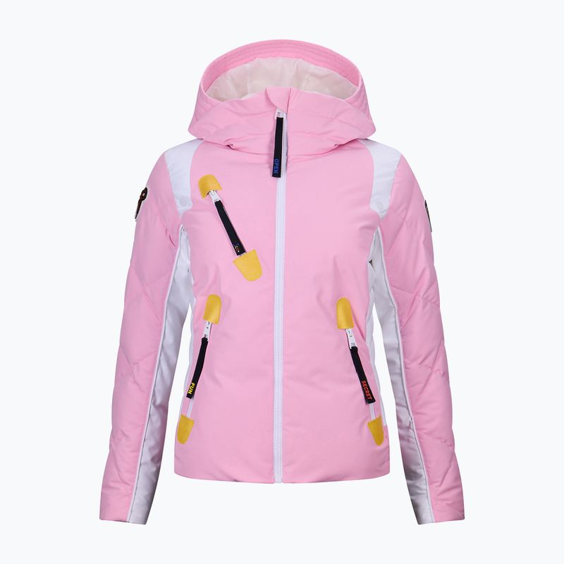 Дамско скиорско яке Rossignol JCC Valdiz Down new pink 16