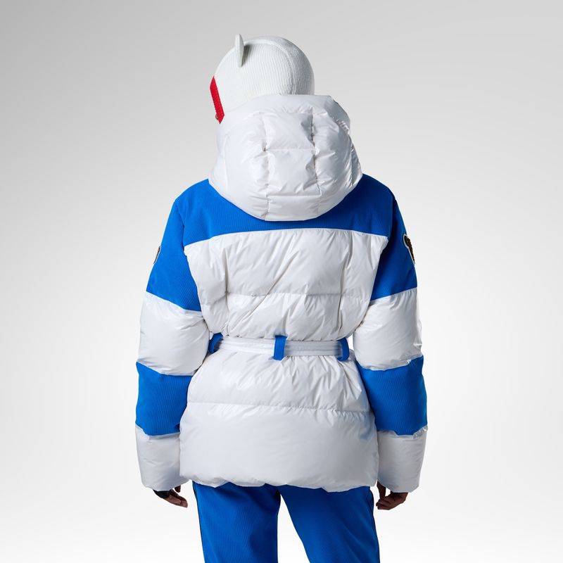 Дамско скиорско яке Rossignol JCC Corduroy Down white 3